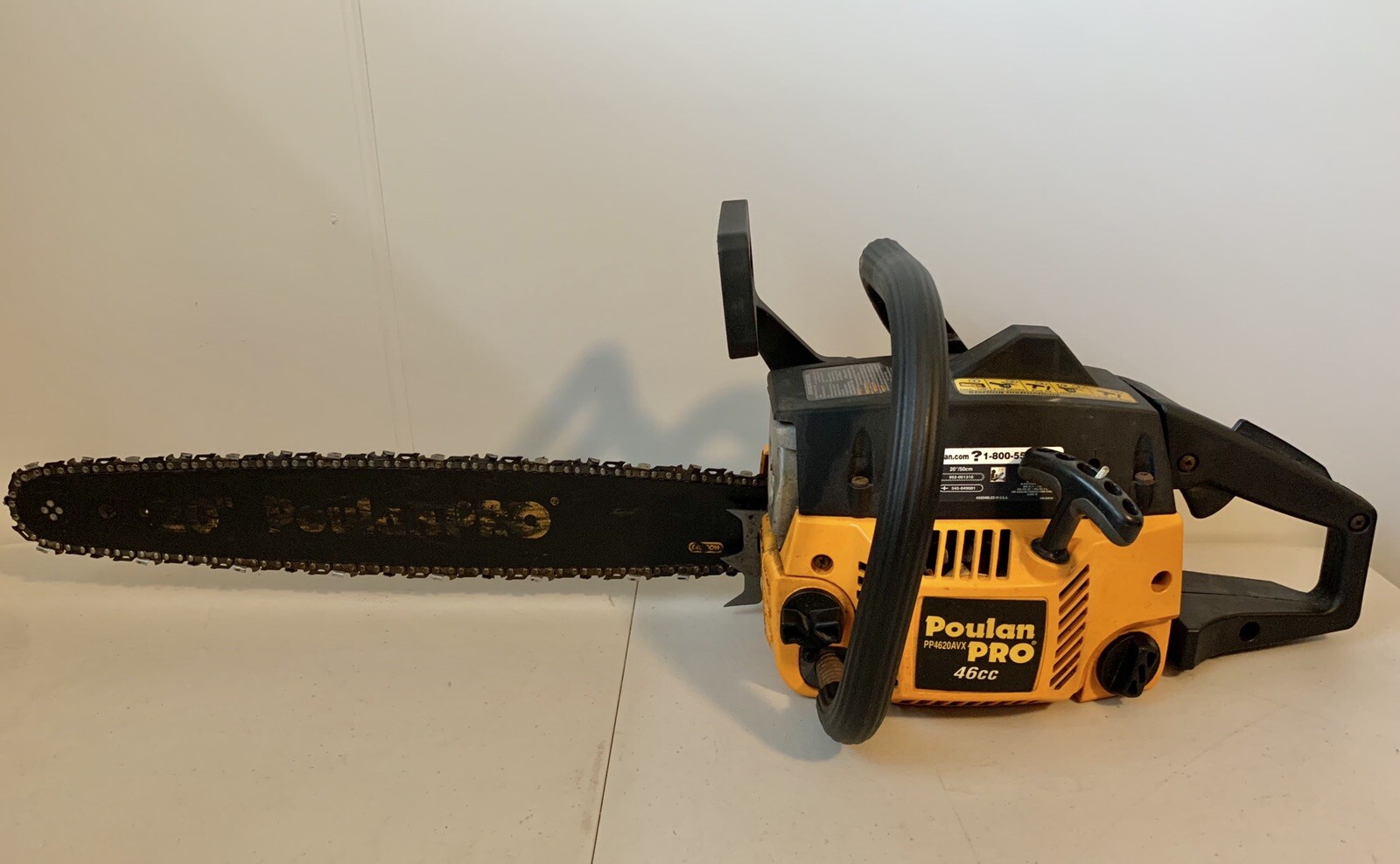 Poulan Pro Pp4620avx 46cc Gas Chainsaw W 20 Bar For Sale Online Ebay