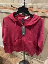 adidas Women  s ID Melange Hoodie Sweatshirt NWT Size Large