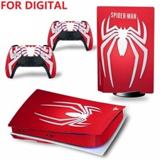 Spider Man Decal Skin Vinyl Sticker For PS5 Controller Playstation5 Console Case