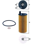 MAHLE OX404D Oil filter for BMW 1,3,4,5,X1,X3,X4,X5