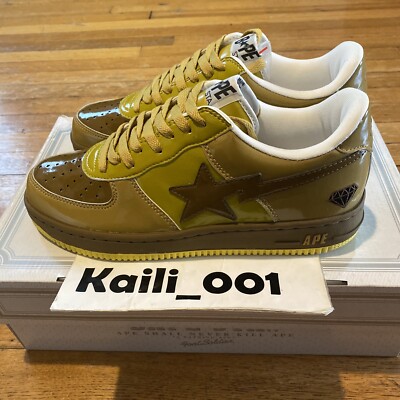 A BATHING APE BAPESTA Size 10 Bape Mania Member Only Gold Card