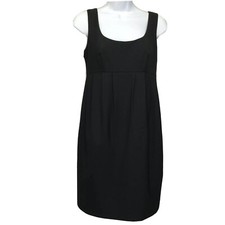 Express Empire Little Black Dress Size 0 Small Pockets Lined Side Zip Party 