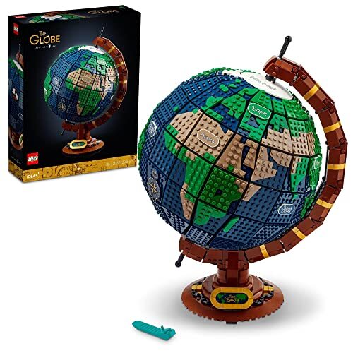 LEGO Ideas Globe Gift Birthday Present 21332 Toy Blocks Christmas Present Presen - Picture 1 of 6
