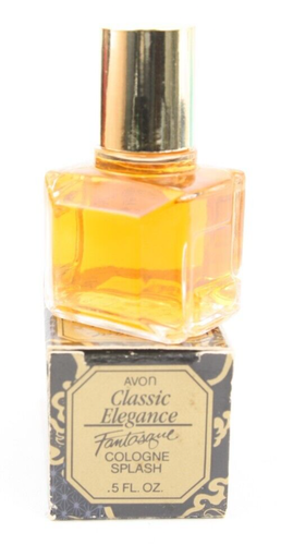 1988 NOS Classic Elegance Fantasque Cologne Vintage Discontinued Avon .5 fl oz