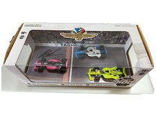 Greenlight 2021 Indy 500 Podium set Helio Castroneves Signed Autographed