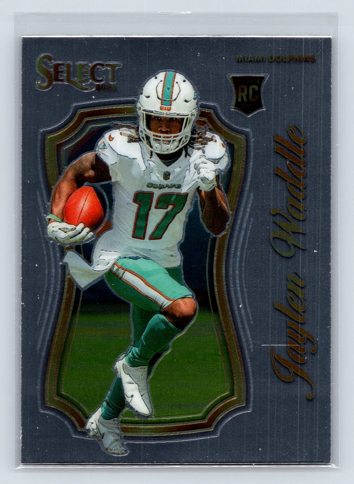Jaylen Waddle 2021 Select #SCR-13 Certified Rookies Miami Dolphins 2-16