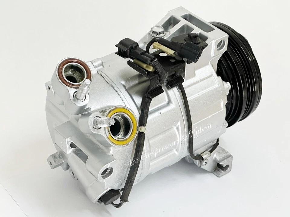 Compresor de aire acondicionado Volvo S60 S80 V60 XC60 2013-2016 2,5 L reman un año de guerra. Foto 2 de 4