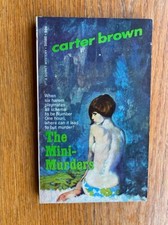 Carter Brown The Mini-Murders 1st Canadian PBO ed # D3585 Very Good Danny Boyd