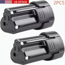 2PCS 12V 3.0Ah Battery for Rockwell Cordless Tool Power Battery RW9300 WA3503 US