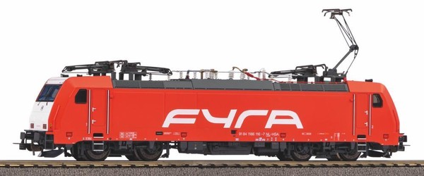 Piko 21625, Elektrolok Br 186, Fyra, Digital + Sound, Neu & Ovp, H0-image