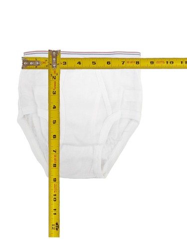 3 pieces BOYS White Briefs Breathable Cotton Underwear Classic style S M L XL - Picture 4 of 12
