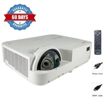 Short-Throw DLP Projector for Golf Race Flight Simulator 3300 ANSI HDMI w/Remote