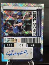 2022 Panini Chronicles Contenders Rookie Diamond Ticket #35 Jon Heasley 01/15 SP