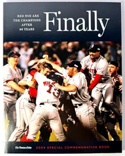 Boston Globe 2004 Commemorative Book, Finally The Red Sox are Champions