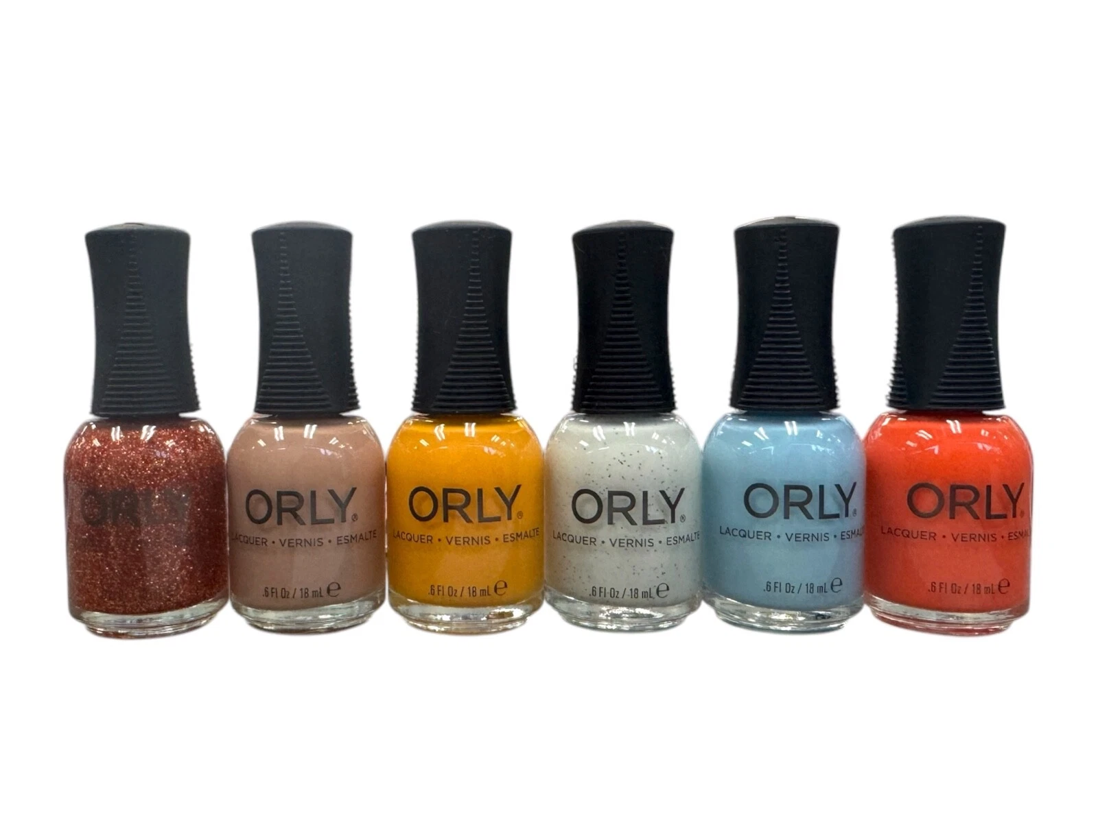 Orly Nail Lacquer 1970's Spring 2025 Collection - 0.6oz (set 6pcs)