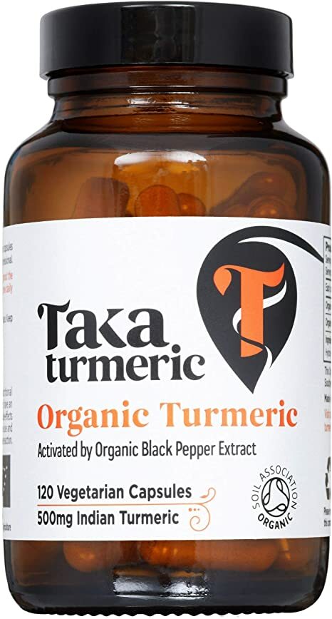 Taka Turmeric With Black Pepper Extract 120 Vegetarian Capsules