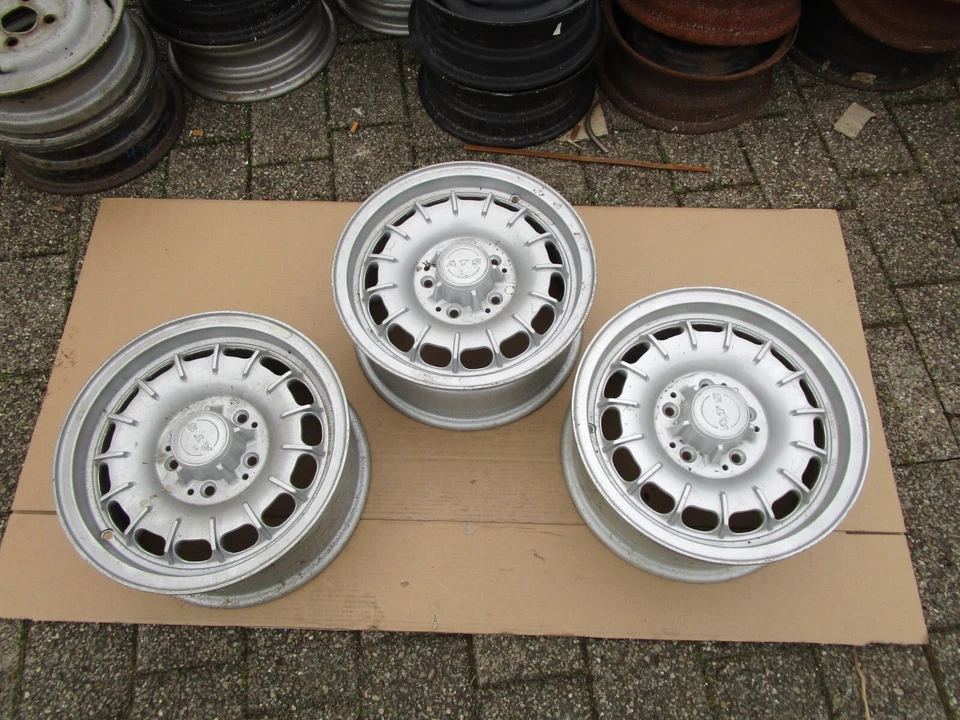 Mercedes R107 W108 W113 W116 W123 ATS Barockfelge Barock Alufelge 6x14" NEU 1x - Bild 2 von 4