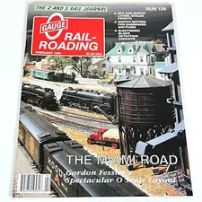 O Gauge Railroading Magazine FEB 1995 Lionel Boiler Fronts Fesslers Miami Road