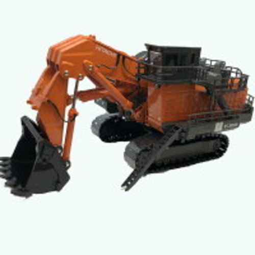 ミニカー HITACHI EX8000-6 EXCAVATOR Hitachi Construction Machinery Miniature Model 1/87