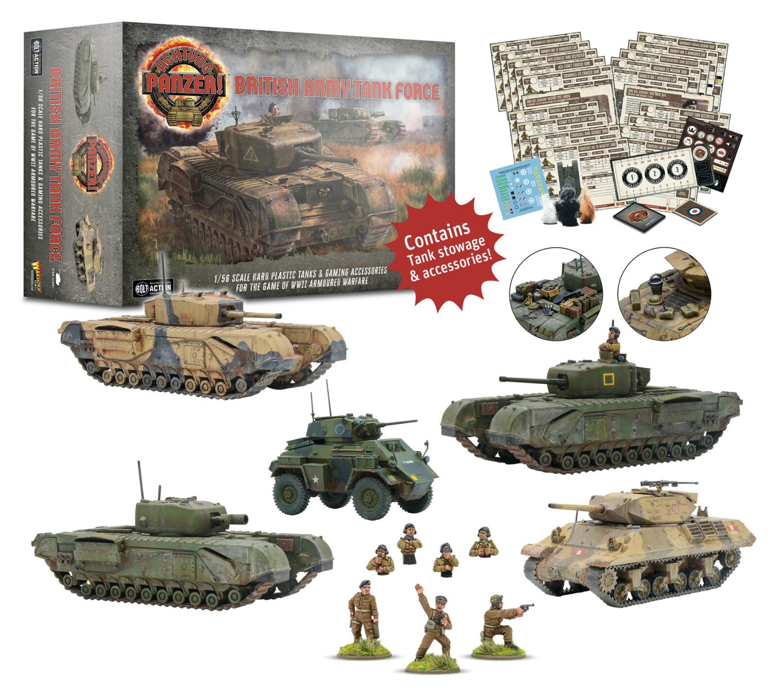 Армейский бокс Атакующий танк Игры Военачальник танковых войск Британской армии 30490₽