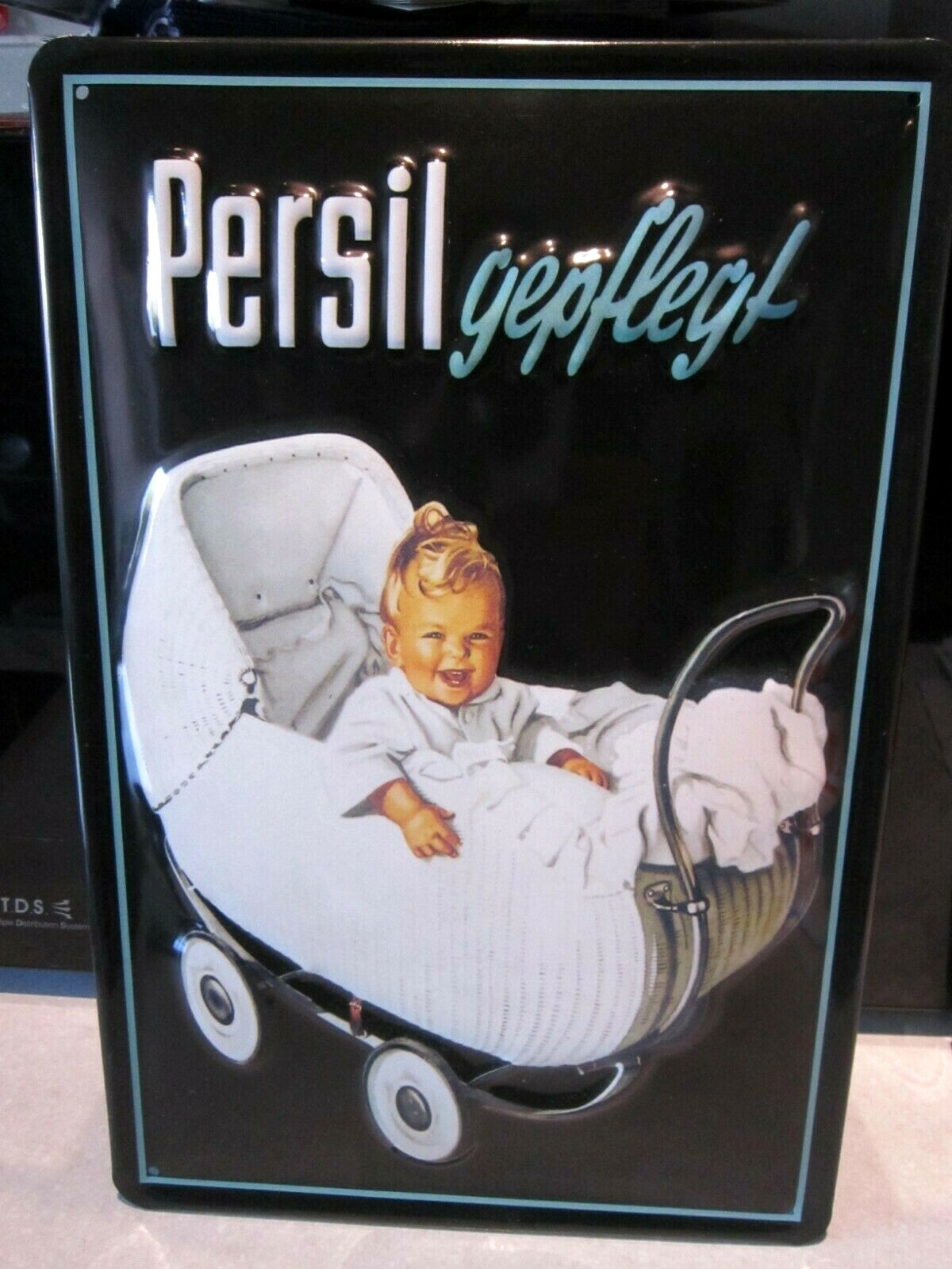 Kaloderma Seife Blechschild Schild 3D geprägt gewölbt Metal Tin Sign 20 x 30 cm