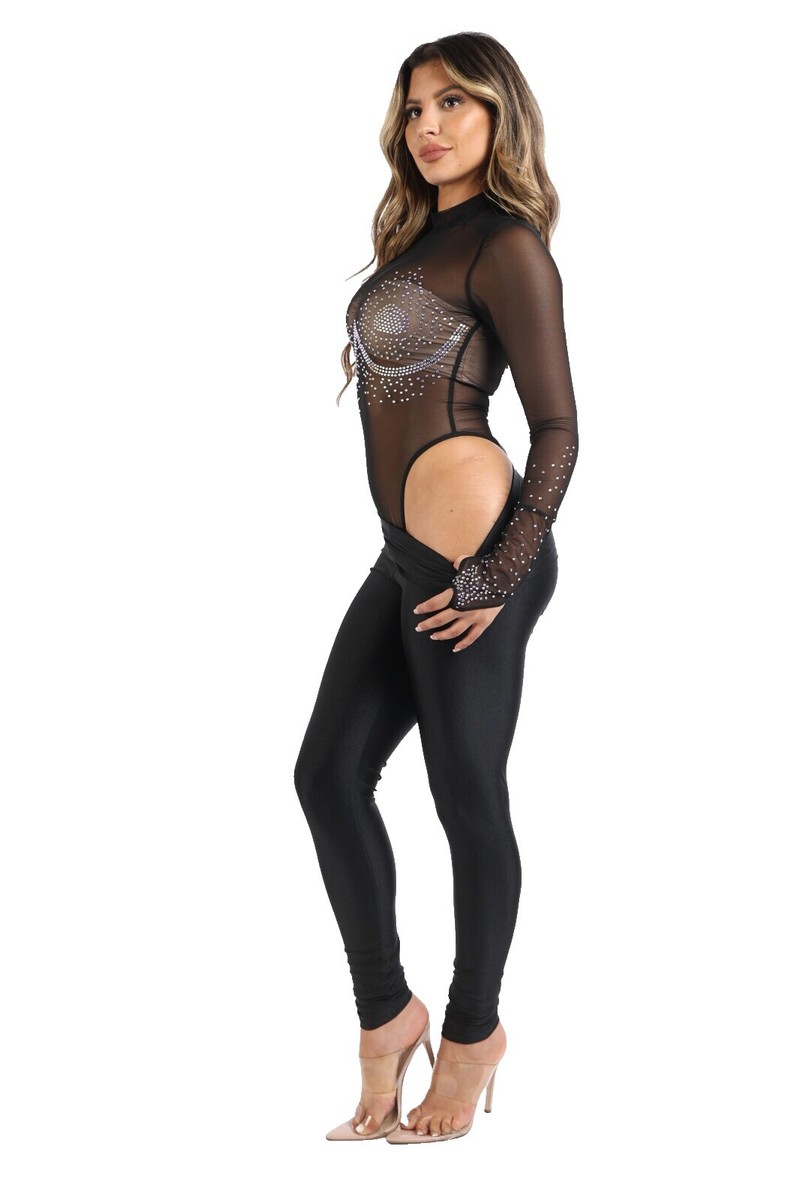 Mallas Negras Leggins Mujer Transparente Leggins Negro Deportivo
