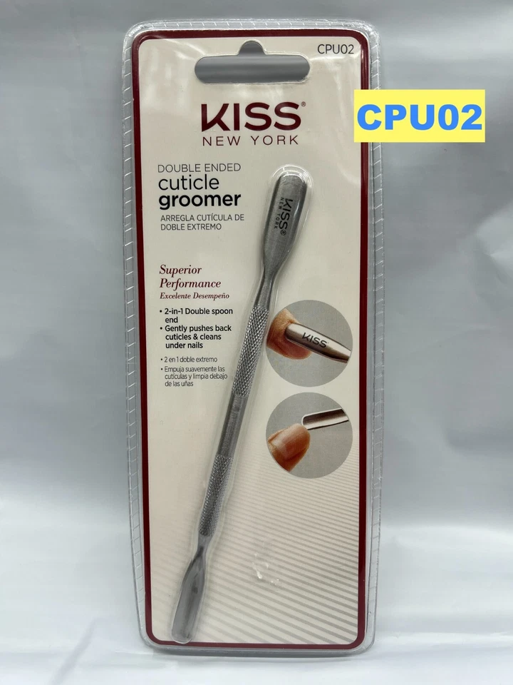 KISS ДВОЙНОЙ КОНЕЦ (КОНЕЦ ЛОЖКИ И КРАЙ ПЛОСКОСТИ) КУТИКУЛЫ ТОЛКАТЕЛЬ ЭЛЕМЕНТ # CPU01  - Изображение 2 из 4