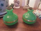 Deux Flacons Charles X - Opaline de cristal -