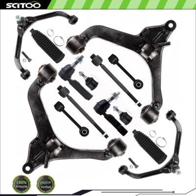 Control Arm w Ball Joints Suspension Tie Rod Joints Sway Bar Fits Jeep Liberty