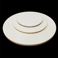 18mm Multiplexplatte Weiß Rund Zuschnitt Holzplatte Siebdruckplatte Tischplatte