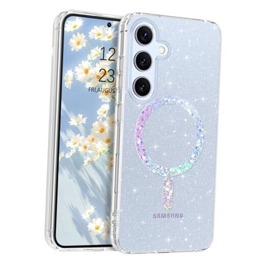 Case for Samsung Galaxy S24 FE 6.7-Inch, [Compatible with MagSafe] Clear
