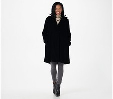The Muses Closet Velvet Snap Front Coat-black-large-new-a389667
