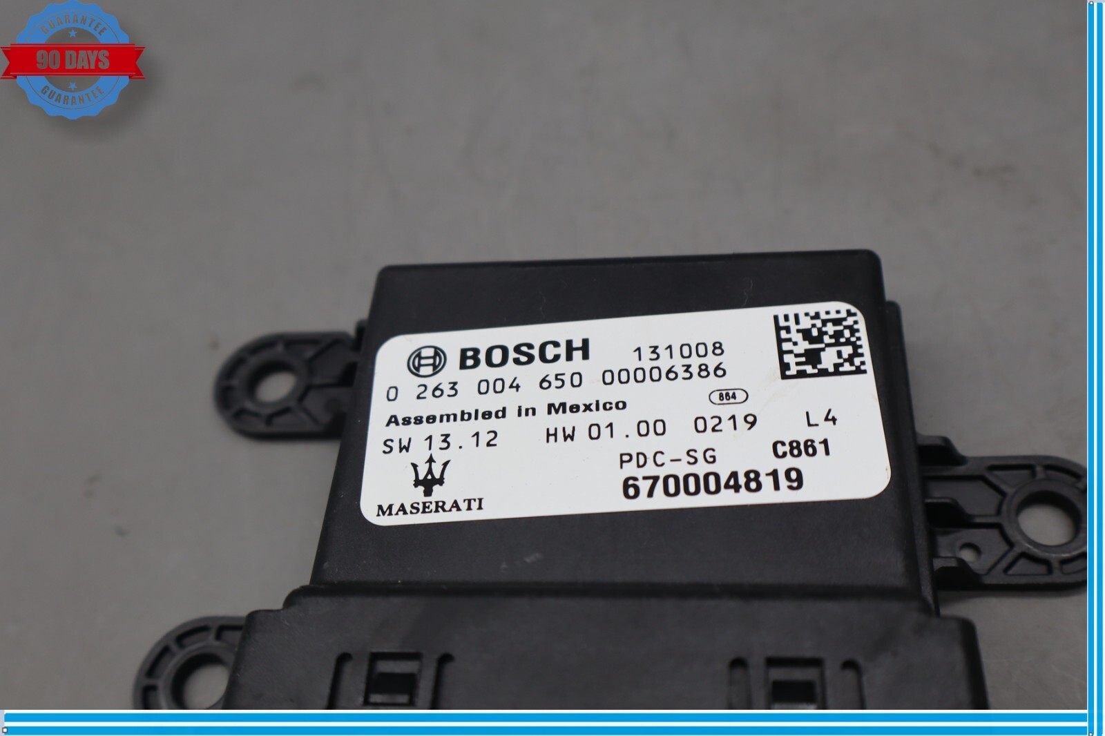14-17 Maserati Ghibli S Park Parking Assist Control Module Unit 670004819 Oem