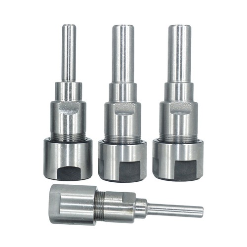 1/4-1/2'' Diameter Shank Router Collet Extension Chuck Holder Adapter 80*6.35mm - Picture 4 of 8
