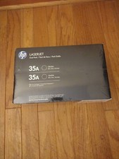 HP 35A 2-pack Black Original LaserJet Toner Cartridges, 1,500 pages, CB435D