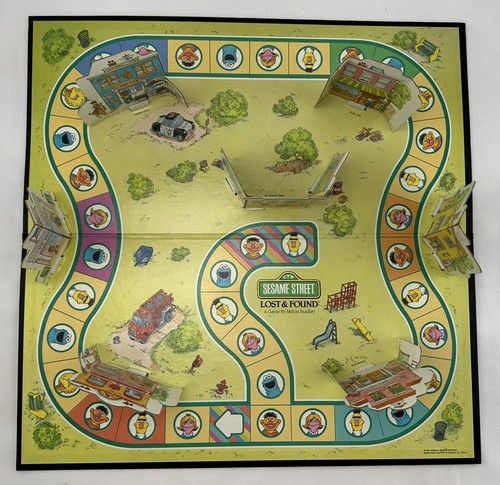 1986 Sesame Street Lost and Found Game My First Games Milton Bradley Complete - Picture 7 of 10