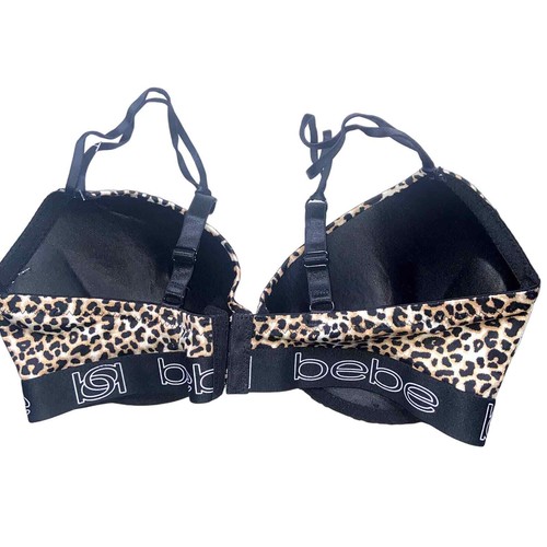 Bebe Bras Gentle Lift Size 36DD Pink and Animal Print 2 BRAS NWT - Picture 10 of 11