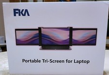 FKA 11.6 Inch Portable Tri-Screen Laptop Dual Monitor NEW