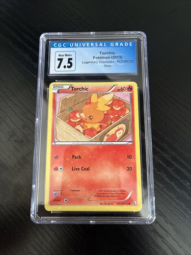 Torchic graded CGC 7.5 for sale on eBay