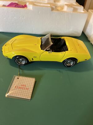 Franklin Mint 1975 Corvette Convertible 