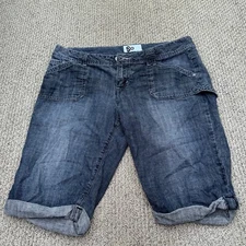 So Blue Denim Shorts Size 11