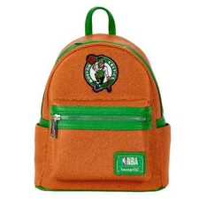 Loungefly NBA Boston Celtics Basketball Logo Mini Backpack - New