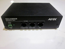 AMX NXA-AVB/RGB Audio Video Breakout Box RGB Component S-Video  NO ac adapter 