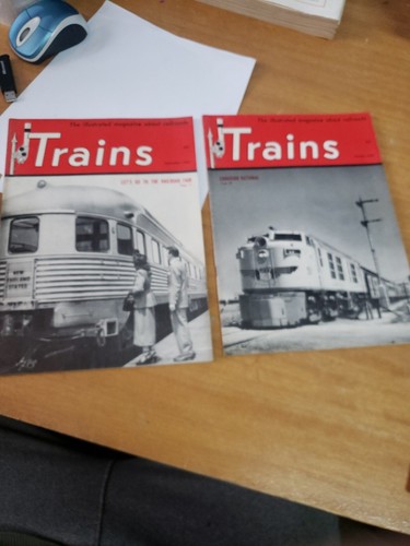 TRAINS  MAGAZINE  1949  (complete year  12 issues)   1949 - Bild 10 von 14