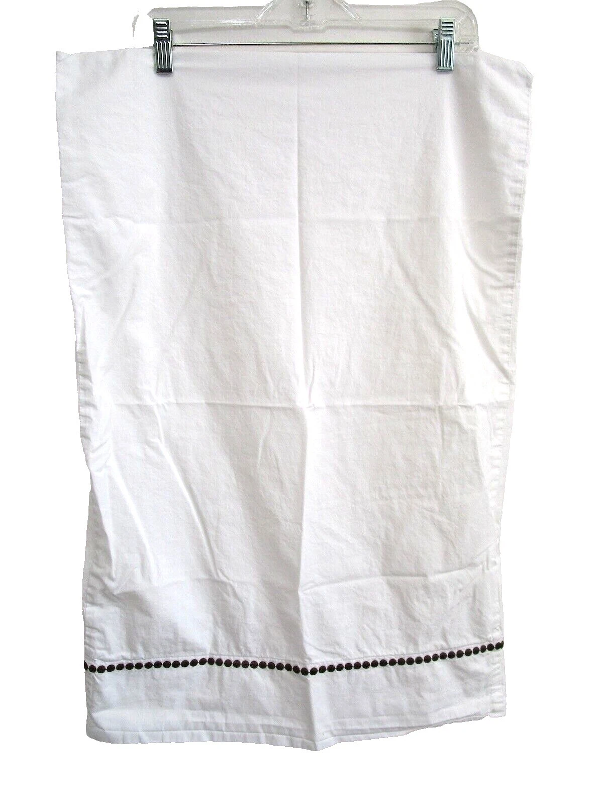 Pottery Barn Embroidered Pillowcases