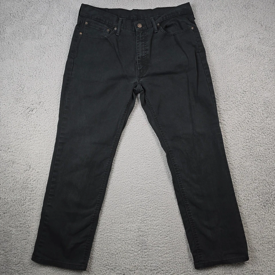 Pantalones de mezclilla Levi's 541 para hombre 36 X 30 negros retro aire libre hip hop rectos elásticos Foto 2 de 4