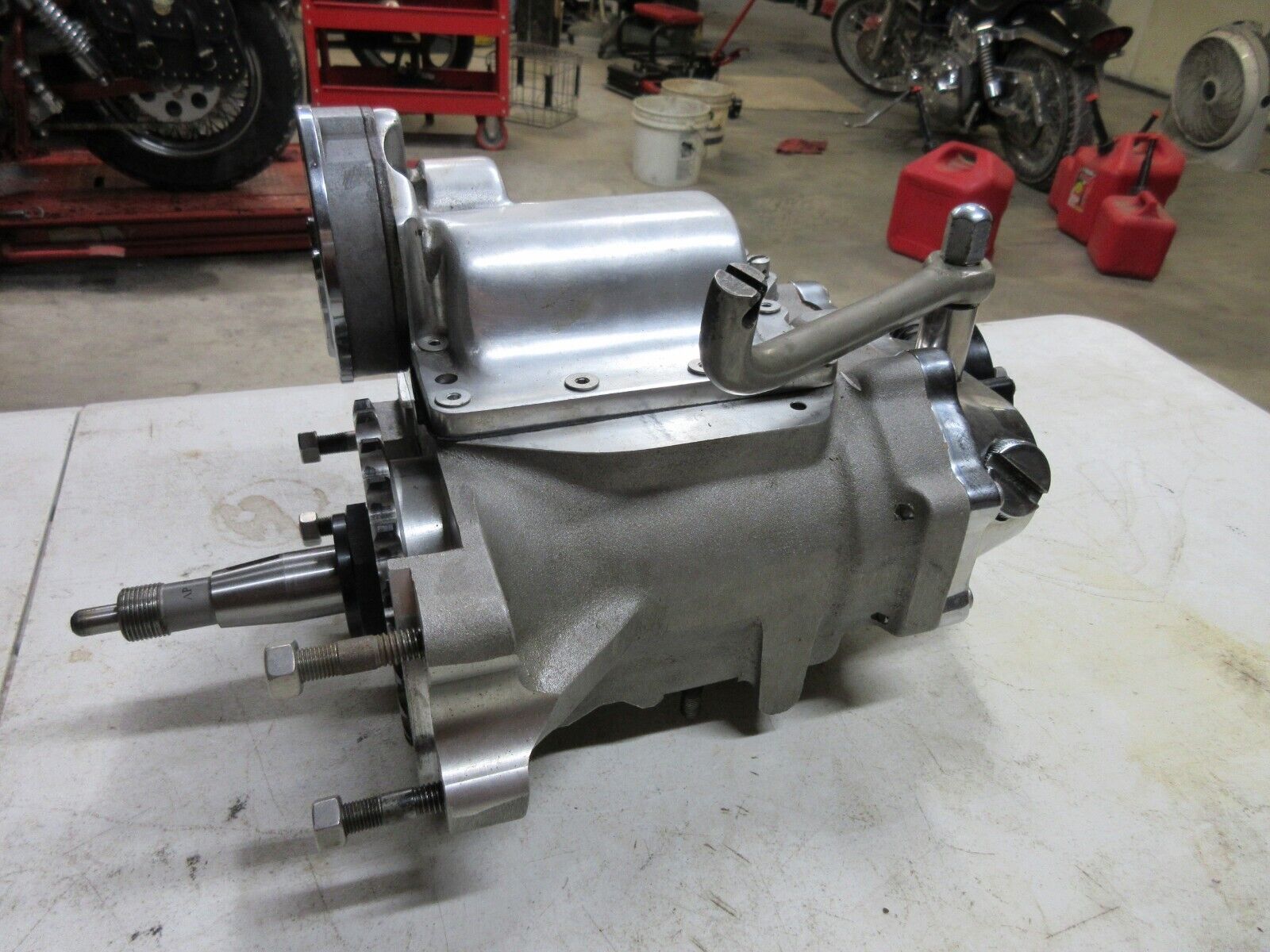 Harley Davidson Shovelhead Model Ratchet Top Transmission Case eBay