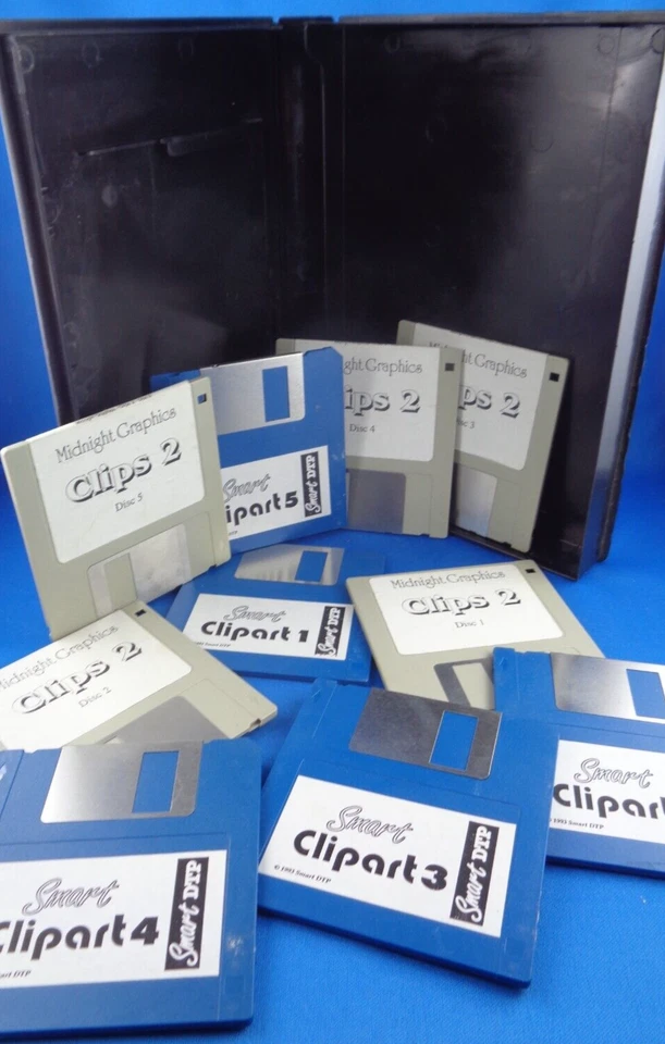 ACORN ARCHIMEDES -- CLIPS 2 / DRAW FORMAT CLIP ART SONDER EDITION (MIDNIGHT GR.) - Bild 2 von 4