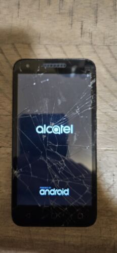 Alcatel Raven LTE (TracFone) A574BL 4G LTE Smartphone cracked and has a code  - Picture 1 of 6