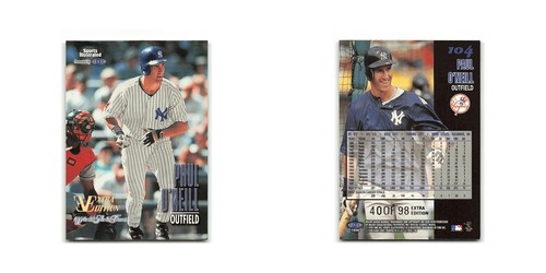 Paul O'Neill Sports Illustrated World Fever 1998 Fleer #104 New York Yankees NM - Picture 3 of 3